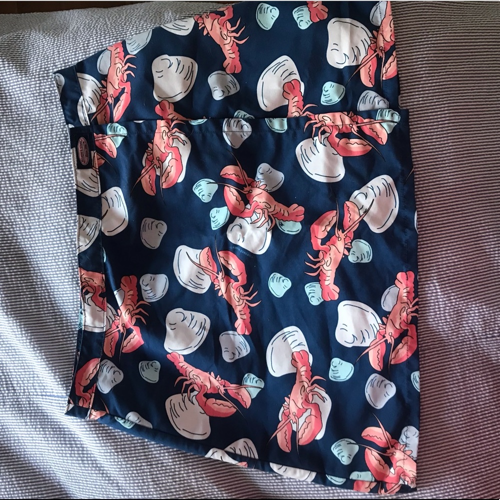 Vineyard vines lobster wrap skirt
